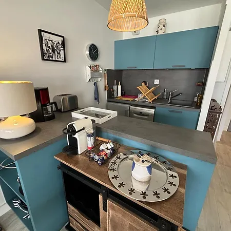 Apartment 2 Pieces Avec Piscine A Hendaye, Proche Port - Fr-1-239-1105